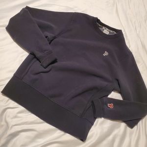 PINK black pullover crewneck sweater size xs